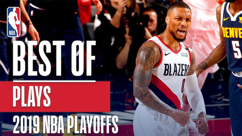 The 10 best plays of the Play-Offs 2019!!! Incredible